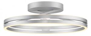 Paul Neuhaus Stropní LED svítidlo PURE Loop, pr.60cm, 7W+30W 2700-5000K, šedá