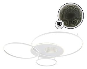 Globo 48466-70W-LED Stm str svítidlo INVERTINA 70W/230V 105x26,5 cm stříbrná+DO