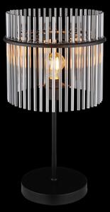 Globo 15698T1 - Stolní lampa GORLEY 1xE14/60W/230V pr. 30 cm černá
