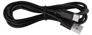 Globo 16060 - LED Stm dotyk nabíjecí svítidlo 2v1 PELO LED/2W/230/5V černá