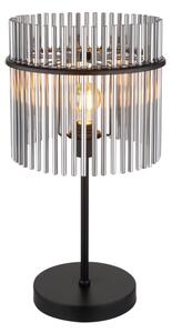 Globo 15698T1 - Stolní lampa GORLEY 1xE14/60W/230V pr. 30 cm černá
