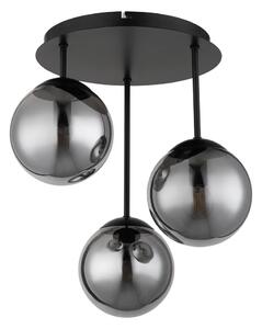 Globo 47441-3S - Přisazený lustr HARMON 3xE14/25W/230V černá