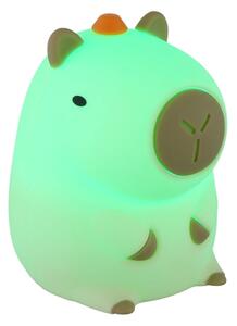 Globo 2874-LED RGBW Stm nab dět noční sv CAPYBARA LED/1,5W/5V 1200 mAh kapybara
