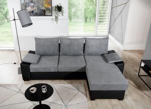 Eltap sedací souprava Lusso, rozkládací, úložný prostor + potahový materiál: basic