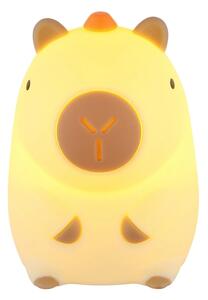 Globo 2874-LED RGBW Stm nab dět noční sv CAPYBARA LED/1,5W/5V 1200 mAh kapybara