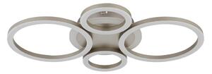 Globo 48039-40CO -LED Stropní svítidlo LORETTA LED/40W/230V pr. 35,5x53 cm mosaz