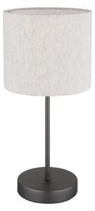 Globo 51540108 - Stolní lampa THEA 1xE27/25W/230V černá/béžová