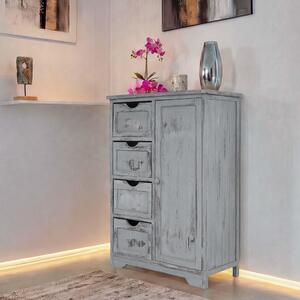Komoda HWC-D12, Shabby-Look Vintage 82x55x30cm edá