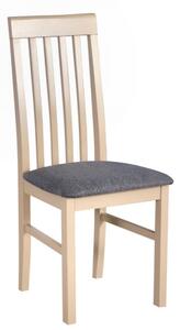 Drewmix jídelní židle NILO 1 - dřevo: bílá, potahový materiál: látka