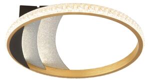 Globo 48493-12 - LED Stropní svítidlo CONSTANCE LED/12W/230V pr. 29,5 cm zlatá