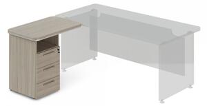 Přístavný kontejner TopOffice 90 x 55 cm, levý