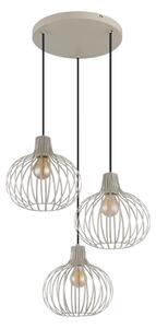 Globo 33379319 - Lustr na lanku MATEO 3xE27/40W/230V béžová