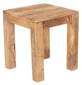Odkládací stolek Manu 40x45x40 z mangového dřeva