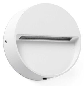 Faro Dune LED kruhové nástěnné venkovní svítidlo IP65 Bílá