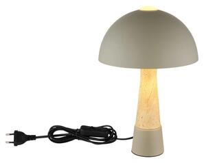 Globo 51070110 - Stolní lampa PAULIN 1xE27ILLU/40W/230V šedá