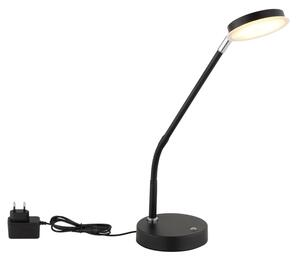 Globo 58504TS - LED Stmívatel dotyková stolní lampa SILVIO LED/6,5W/230V černá