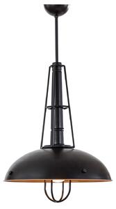 Stropní lampa Corvus - černá