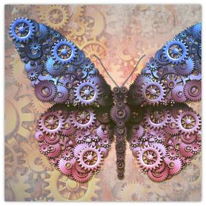 Obraz - Steampunk motýl (30x30 cm)