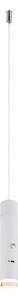 Globo 16060W - LED Stm dotyk nabíjecí svítidlo 2v1 PELO LED/2W/230/5V bílá