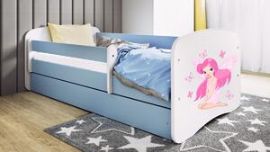 Kocot kids Dětská postel Babydreams víla s motýlky modrá