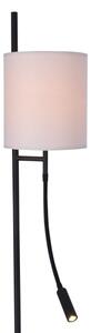 LED Stojací lampa TOKYO 1xE27/40W/230V + LED/3W černá/bílá