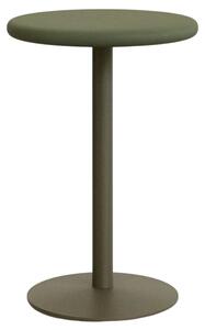 Zelený cementový barový stůl Kave Home Esilda 70 cm
