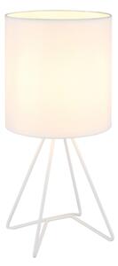 Globo 21734W - Stolní lampa TAMIAN 1xE14/40W/230V bílá