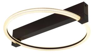 Globo 48050DS - LED Stropní svítidlo FLETCHER LED/15W/230V 41,5x38 cm černá