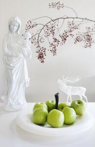 Big Apple dekorační mísa, tác na ovoce KOZIOL (barva-BÍLÁ)