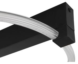 Globo 48050DS - LED Stropní svítidlo FLETCHER LED/15W/230V 41,5x38 cm černá
