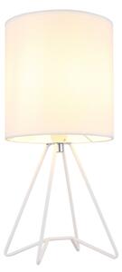 Globo 21734W - Stolní lampa TAMIAN 1xE14/40W/230V bílá