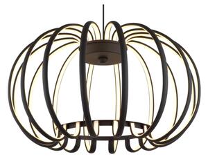 Globo 15946B - LED Stmívatelný lustr na lanku RIBBON LED/40W/230V 3000K černá