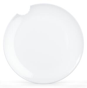 Set 2ks nakousnutý talíř 28cm 58products (bílý porcelán)