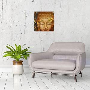 Obraz - Zlatý Buddha (30x30 cm)