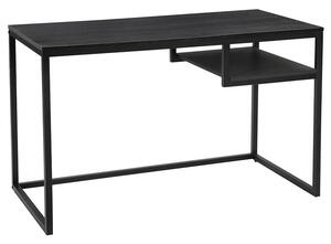 VASAGLE Psací stůl industriální černý 120 x 60 cm