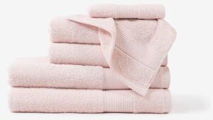 Goldea bambusový ručník/osuška soft lux - pudrově růžový 30 x 50 cm
