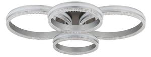 Globo 67377-90 - LED Stm stropní svítidlo FRANCINE LED/90W/230V stříbrná+DO