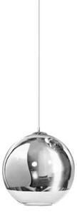 Industriální lustr Silver Ball 25