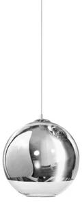 Industriální lustr Silver Ball 35