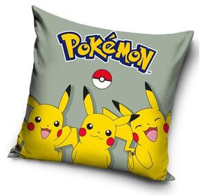 Carbotex Povlak na polštářek 40x40 cm - Pokémon Pika Pika Pikachu