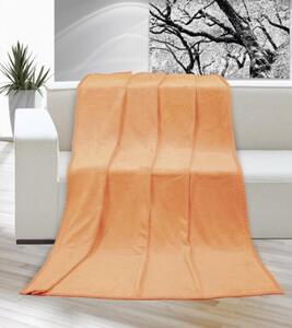 Bellatex Přikrývka Korall micro Lososová - 150x200 cm