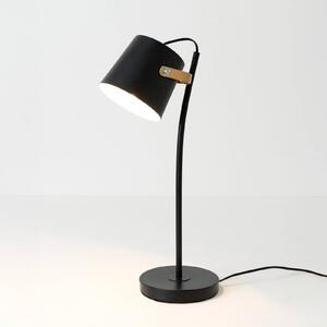 Holländer Stolní lampa ESPERTO, černá, výška 53 cm, kov, E27, Černá, Obývací pokoj / jídelna, kov