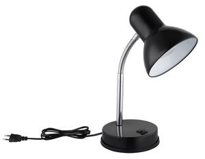 Globo 2485S - Stolní lampa BASIC 1xE27/40W/230V černá