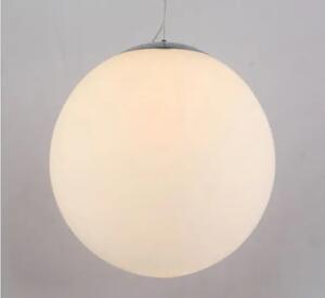 Kovový lustr bílé Ball 40
