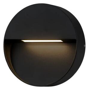 LED vnější nástěnné osvětlení Casoria R černé