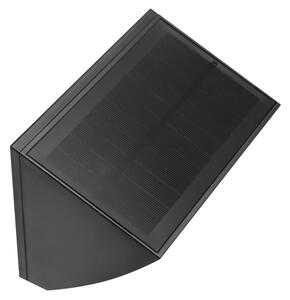 Brilliant - LED Solární nástěnné svítidlo SIERRA LED/6W/3,7V 2000 mAh IP54 černá