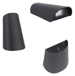 LED Venkovní nástěnné svítidlo LED/11W/230V IP65 černá
