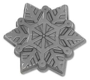 Forma na bábovku Sněhová vločka Nordic Ware (Barva- stříbrná)