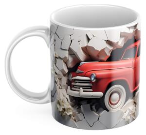 Keramický Hrníček Retro Auto 450ml