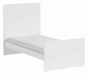 Rostoucí postýlka se stolem (70x110-70x140cm) Chloe - bílá